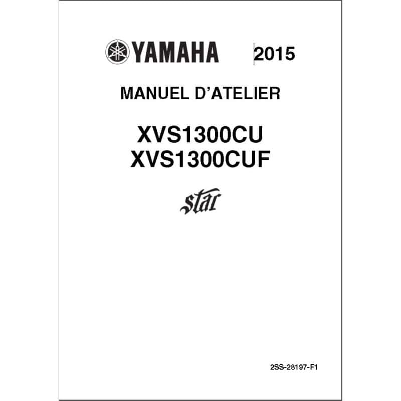 XVS 1300 Custom 15-16 - Manuel cles USB YAMAHA Fr