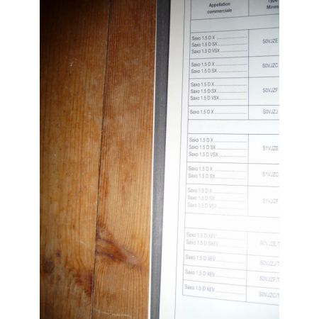 Saxo DIES -00 Revue Technique Citroen