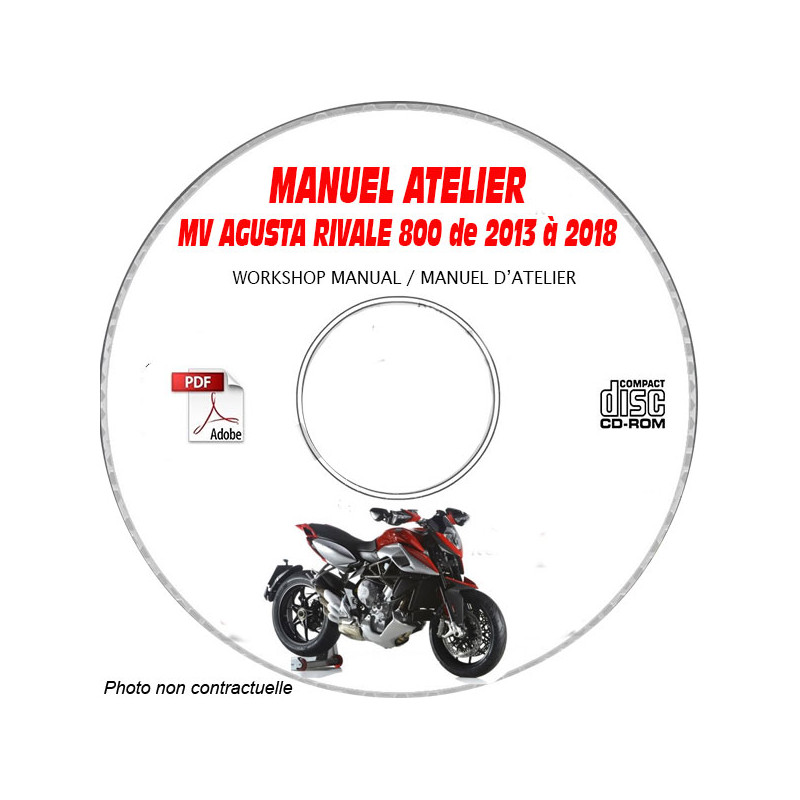 copy of BRUTALE 990 R -1090 RR - Manuel Atelier CDROM MV AGUSTA Anglais