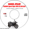 SPEED TRIPLE 1050 RS 18-21 - Manuel Atelier CDROM TRIUMPH Anglais