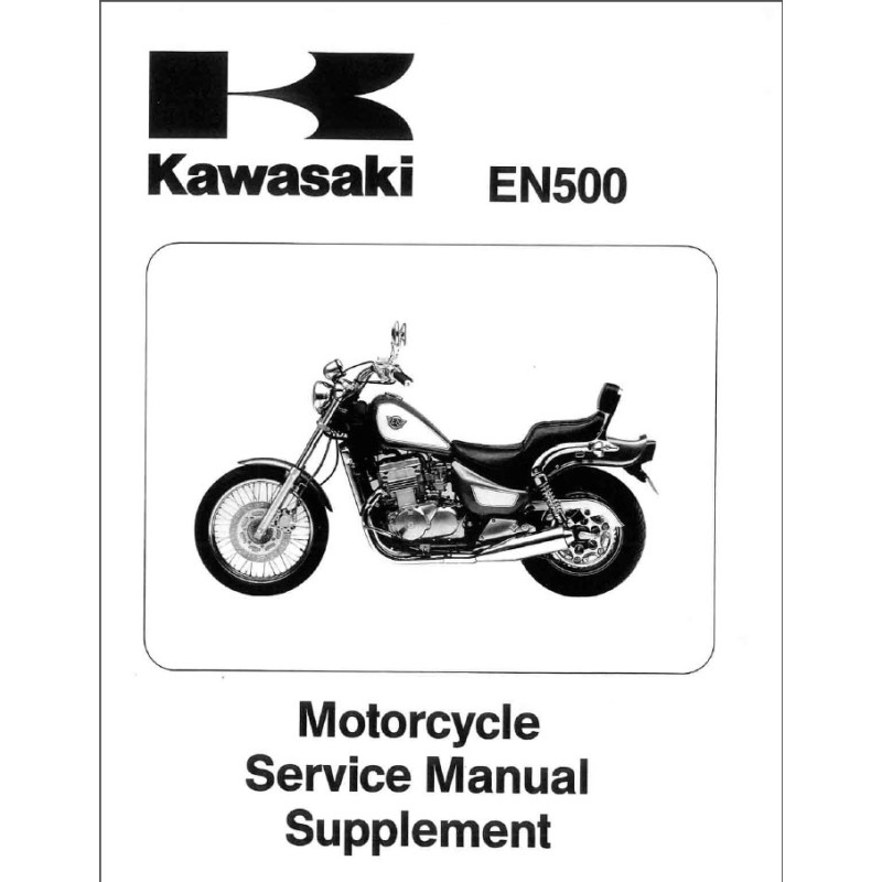 KAWASAKI EN500 de 1994 manuel d'atelier anglais