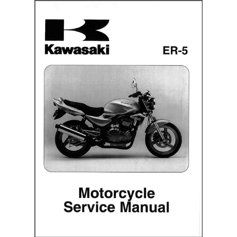 KAWASAKI ER-5 de 2001 à 2005 Manuel d'atelier anglais