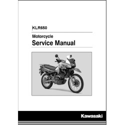 KAWASAKI  KLR 650  de 2008 à 2017 manuel d'atelier