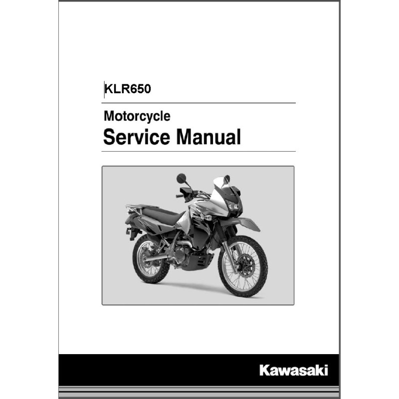 KAWASAKI  KLR 650  de 2008 à 2017 manuel d'atelier