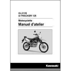 KAWASAKI KLX 125 - D-TRACKER 125  de 2010 à 2016 manuel d'atelier