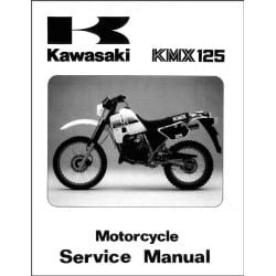 KAWASAKI  KMX 125  de 1986 à 2002 manuel d'atelier