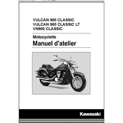 KAWASAKI  VN 900 VULCAN classic de 2006 à 2016 manuel d'atelier