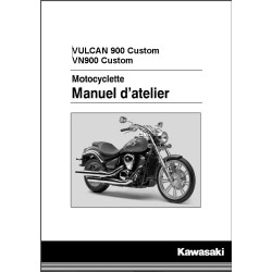 KAWASAKI  VN 900 VULCAN custom de 2007 à 2016 manuel d'atelier