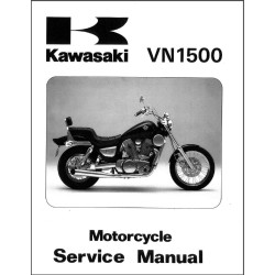 KAWASAKI  VN 1500 de 1987 à 1999 manuel d'atelier