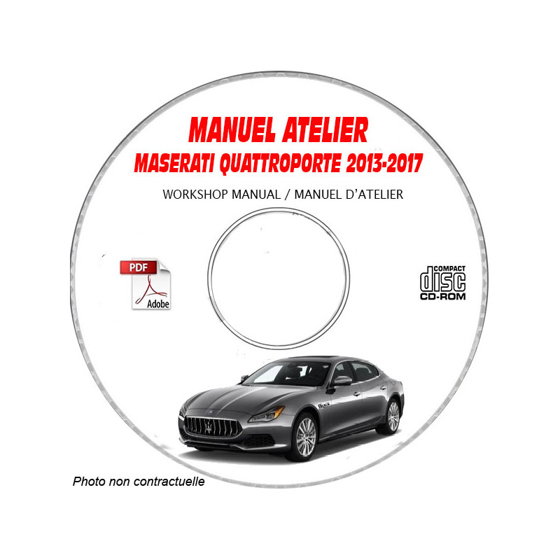 copy of QUATTROPORTE 03-11 - Manuel Atelier CDROM MASERATI Anglais