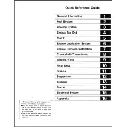 Voyager XIII 86  - Manuel cles USB KAWASAKI Anglais