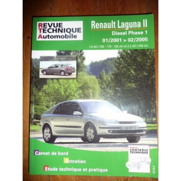 Laguna II 01-05 Revue Technique Renault