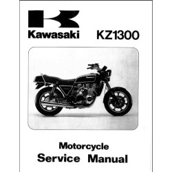 manuel d'atelier KAWASAKI  Z1300  de 1979 à 1983