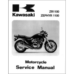 manuel d'atelier KAWASAKI  ZEPHYR 1100  de 1992 à 1993