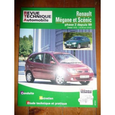 Megane Scenic 99- Revue Technique Renault