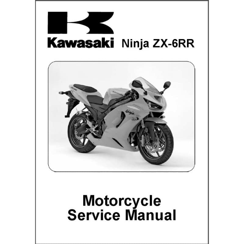 manuel d'atelier KAWASAKI  NINJA ZX-6RR 636  de 2005 à 2006