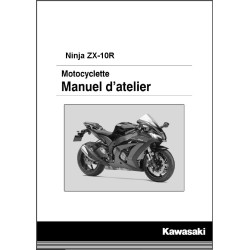 manuel d'atelier KAWASAKI  NINJA ZX-10R de 2018 (modèle ZX1002CJ)
