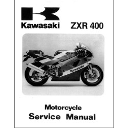 manuel d'atelier KAWASAKI  ZXR 400  de 1990