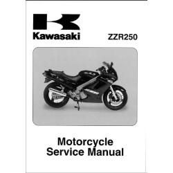 manuel d'atelier KAWASAKI  ZZR 250  de 2004 à 2005