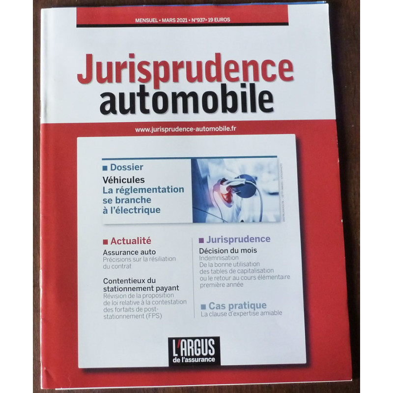 Jurisprudence Automobile

AA-JURIS-AUTO - Magazine Argus