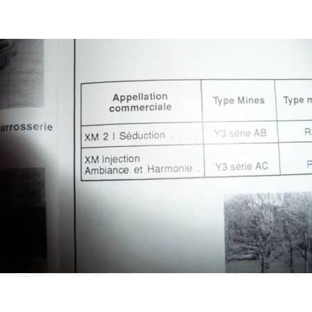 XM Revue Technique Citroen