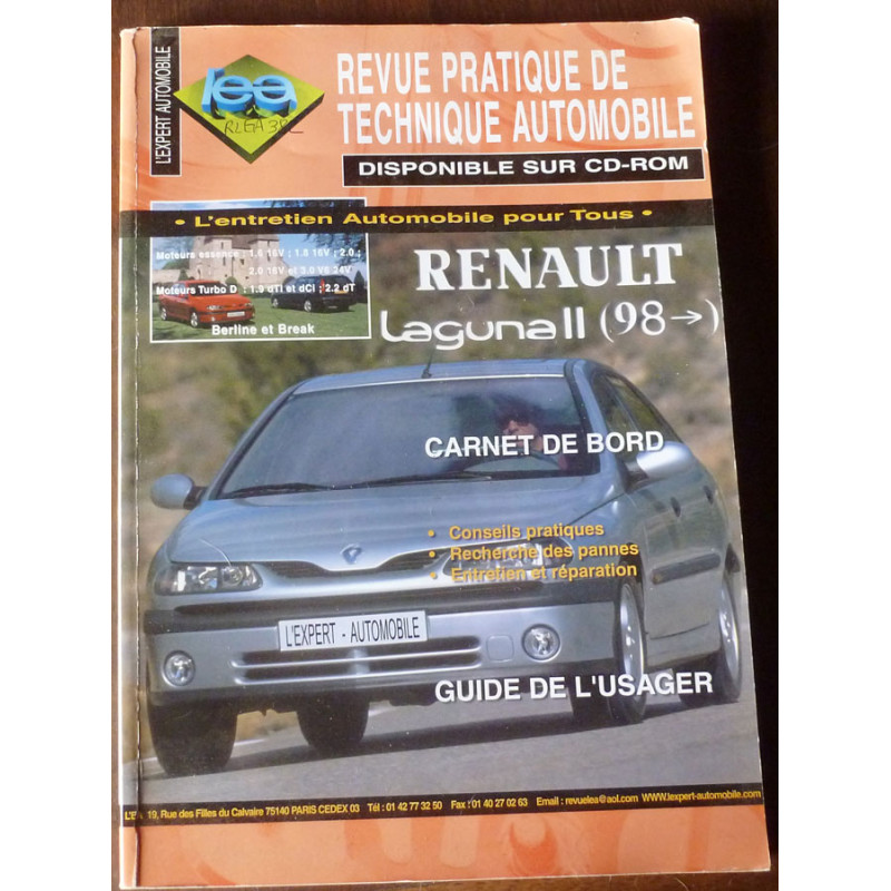 Laguna II 98- - Revue Technique Renault