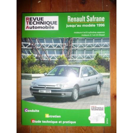 Safrane -96 Revue Technique Renault