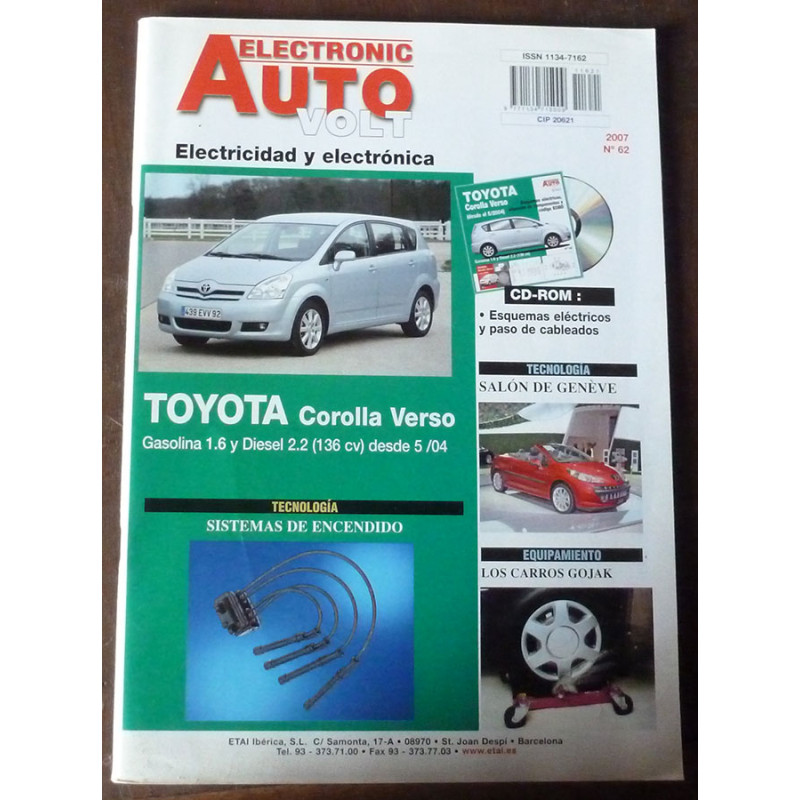 copy of 206+ Revue Technique Electronic Auto Volt  Peugeot ESPAGNOL