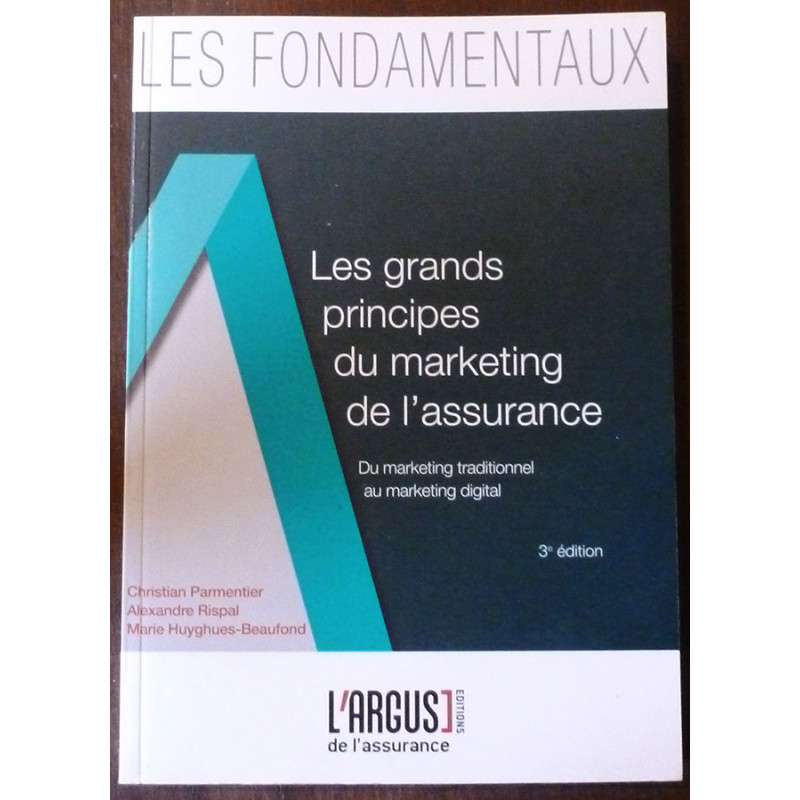 Principes Marketting Assurance - Livre Fondamentaux