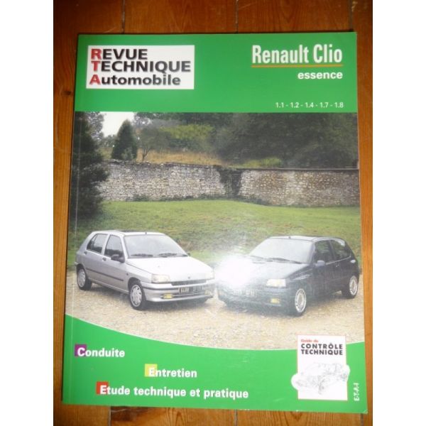 Clio Ess -98 Revue Technique Renault
