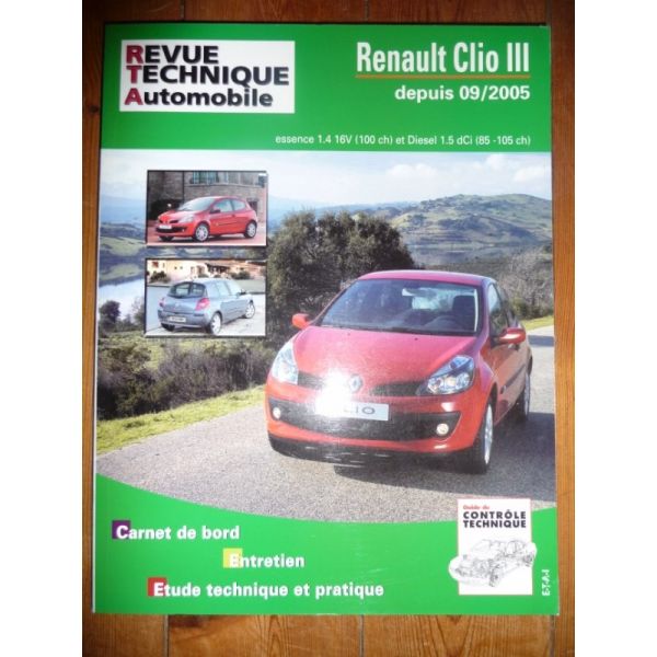 Clio III 05- Revue Technique Renault