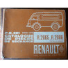 Estafette R2065-R2086 - Catalogue Pieces RENAULT