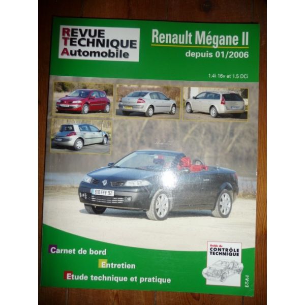 Megane 2 06- Revue Technique Renault