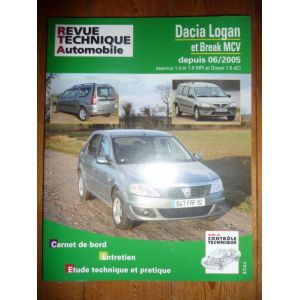 Rta Revues Technique Automobile DACIA LOGAN Et BREAK MCV Depuis 06 2005 rta-revues-technique-automobile-dacia-logan-et-break-mcv-depuis-06-2005