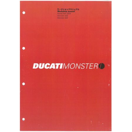 Monster 400 620 2004 - Manuel Atelier Ducati 