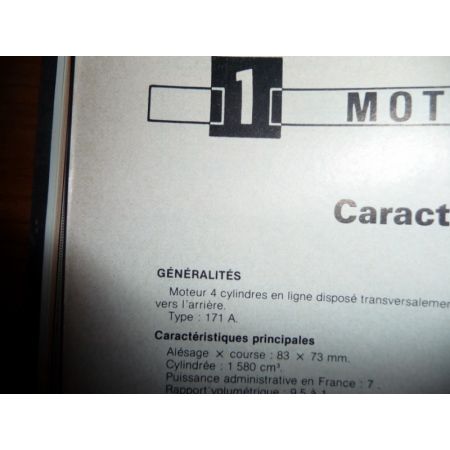 BX 16 Revue Technique Citroen