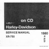 XR 750cc 78-80 - Manuel USB HARLEY-DAVIDSON Anglais