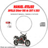 SHIVER 900 17-21 - Manuel Atelier CDROM APRILIA Anglais