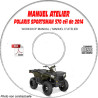 SPORTSMAN 570 EFI 14 - Manuel Atelier CDROM POLARIS Anglais