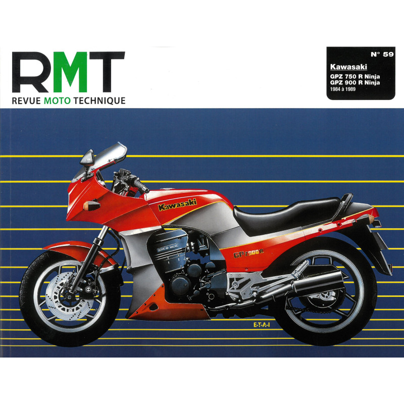 750/900 NINJA Revue Technique moto Kawasaki