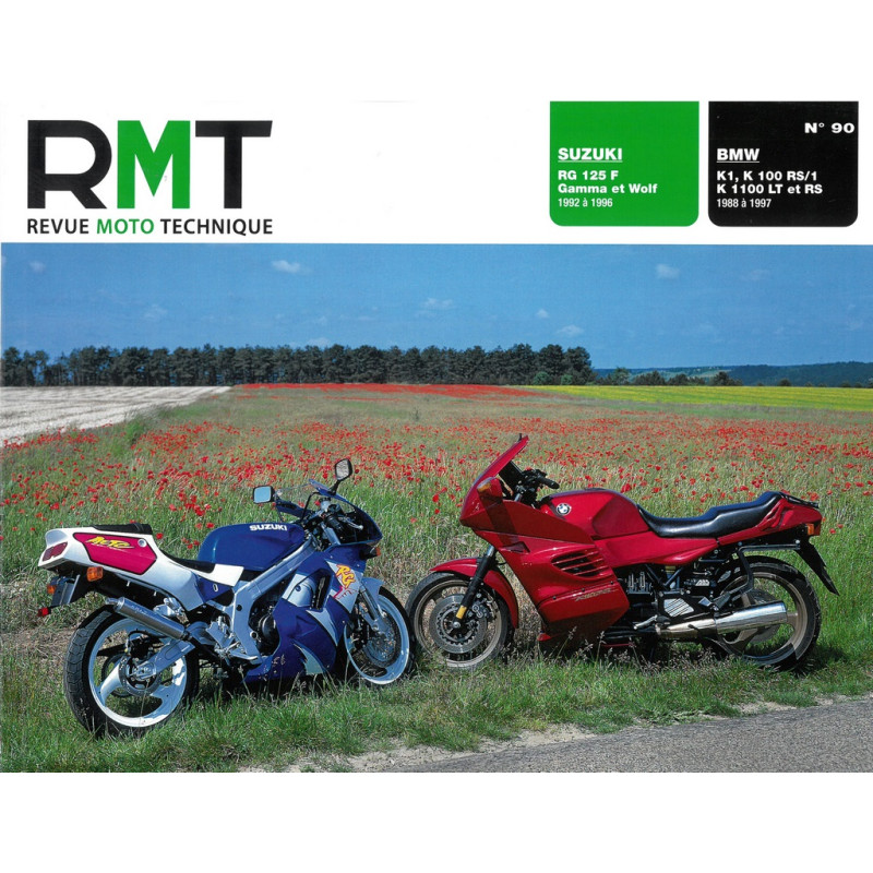 K1 K100 RG125 Revue Technique moto Bmw Suzuki