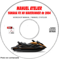 copy of FX SHO WAVERUNNER - Manuel Atelier CDROM YAMAHA anglais Revue technique