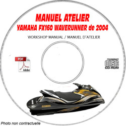 copy of FX SHO WAVERUNNER - Manuel Atelier CDROM YAMAHA anglais Revue technique