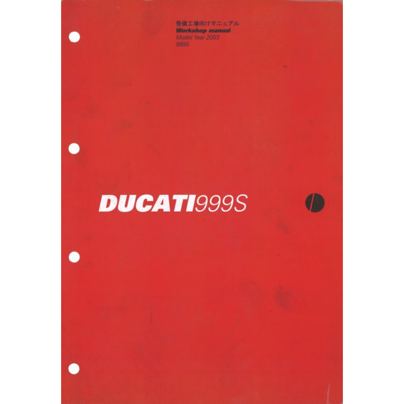 copy of 999-999S 2006 - Manuel Atelier Ducati Anglais
