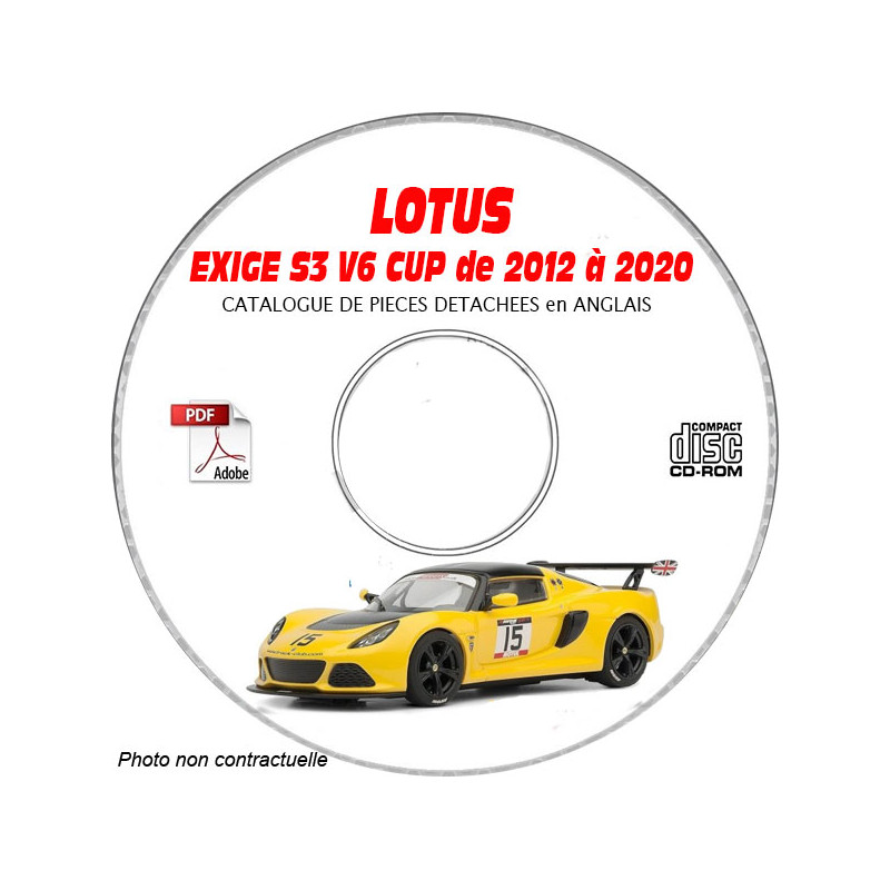 copy of EXIGE 04-11 -  Catalogue Pieces CDROM LOTUS Anglais