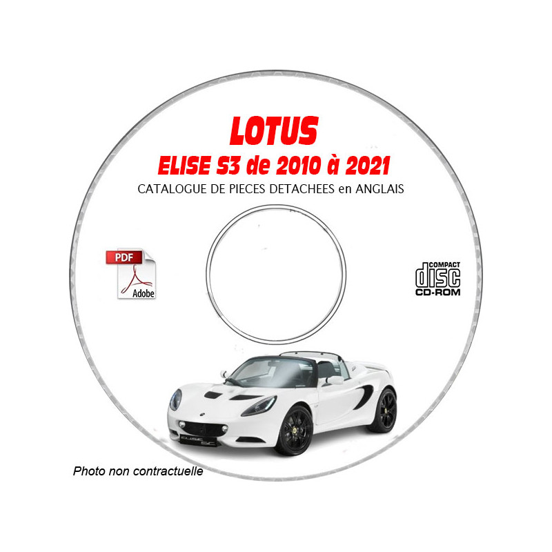 copy of ELISE S2 01-03 - Catalogue Pieces CDROM LOTUS Anglais