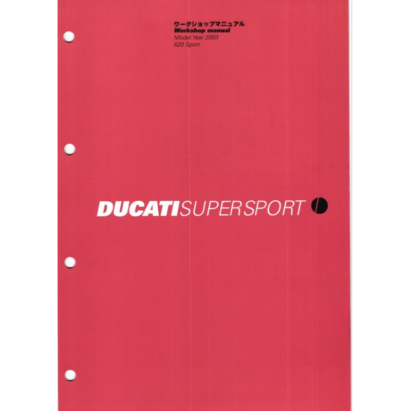 copy of Super Sport  1000 2003 - Manuel Atelier Ducati