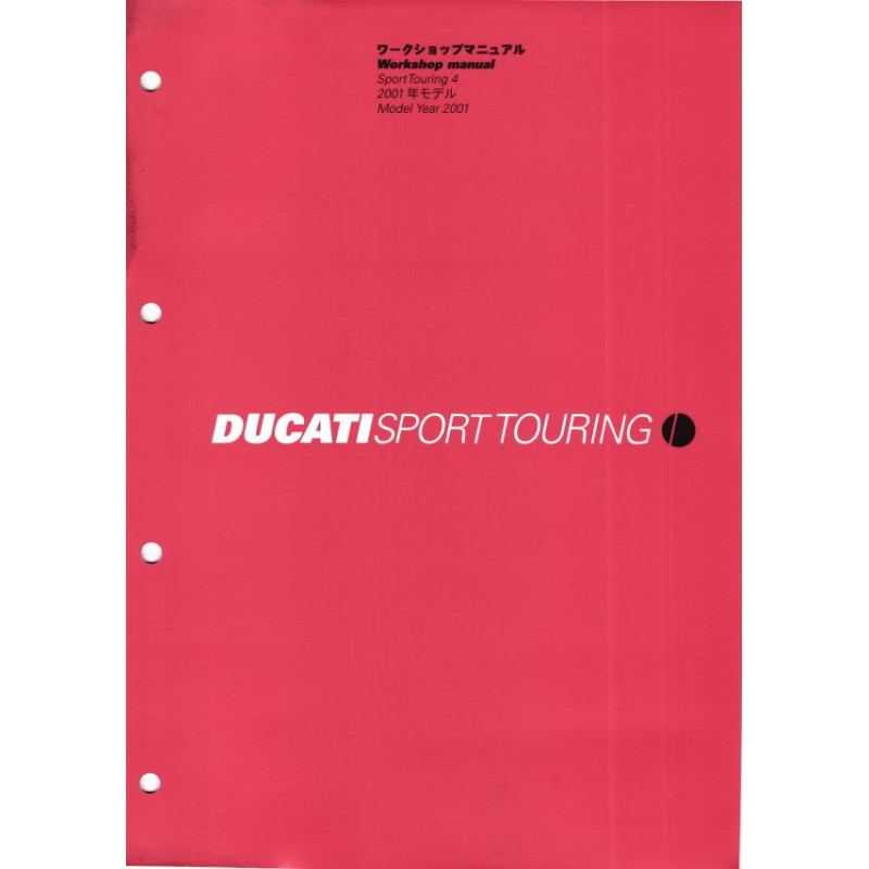 MONSTER SPORT TOURING ST4 2001 - Manuel Atelier Ducati Anglais