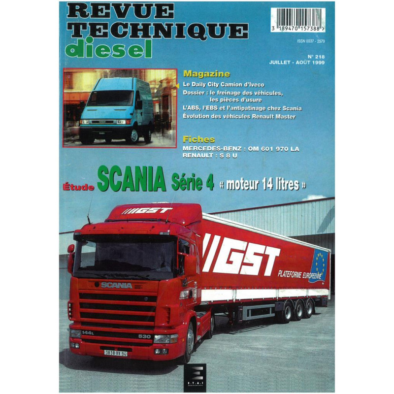 Serie 4 14l Revue Technique PL Scania