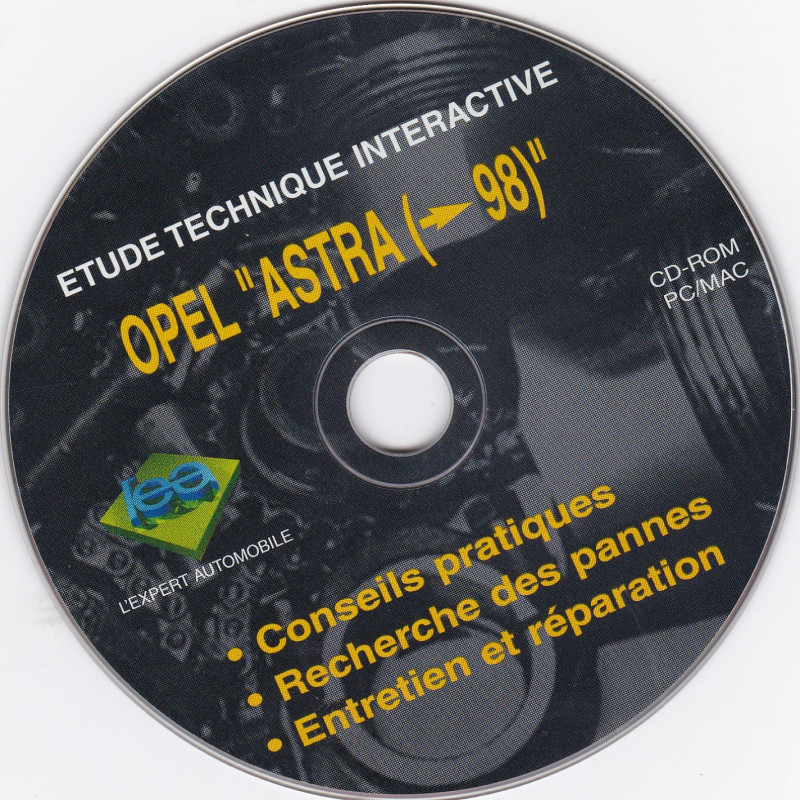 ASTRA 98-  - Manuel CD-ROM OPEL